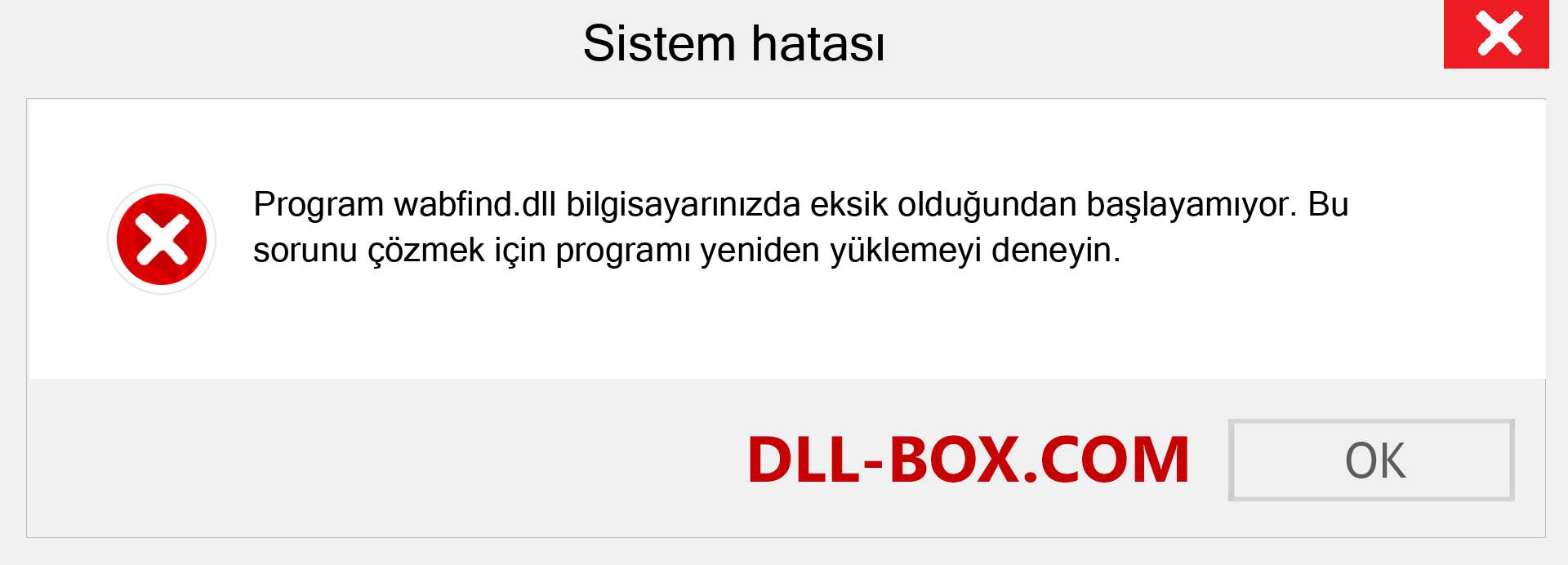 wabfind.dll dosyası eksik mi? Windows 7, 8, 10 için İndirin - Windows'ta wabfind dll Eksik Hatasını Düzeltin, fotoğraflar, resimler